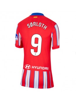 Atletico Madrid Alexander Sorloth #9 Heimtrikot für Frauen 2024-25 Kurzarm